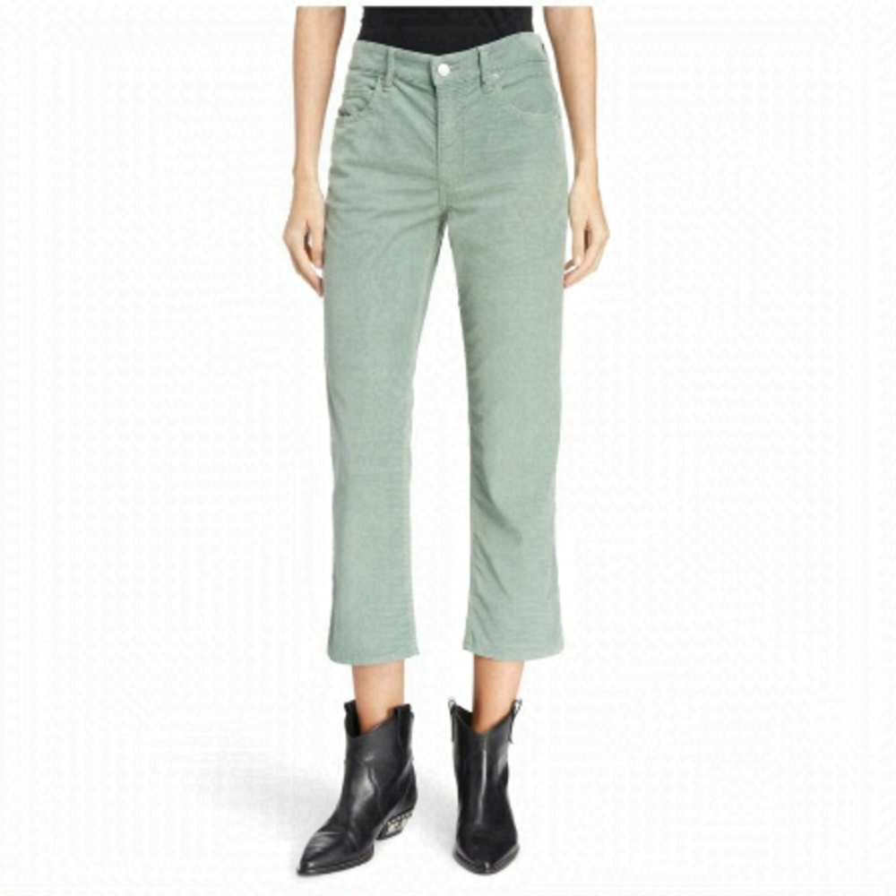 Isabel Marant Etoile Apolo Corduroy Pants Celadon